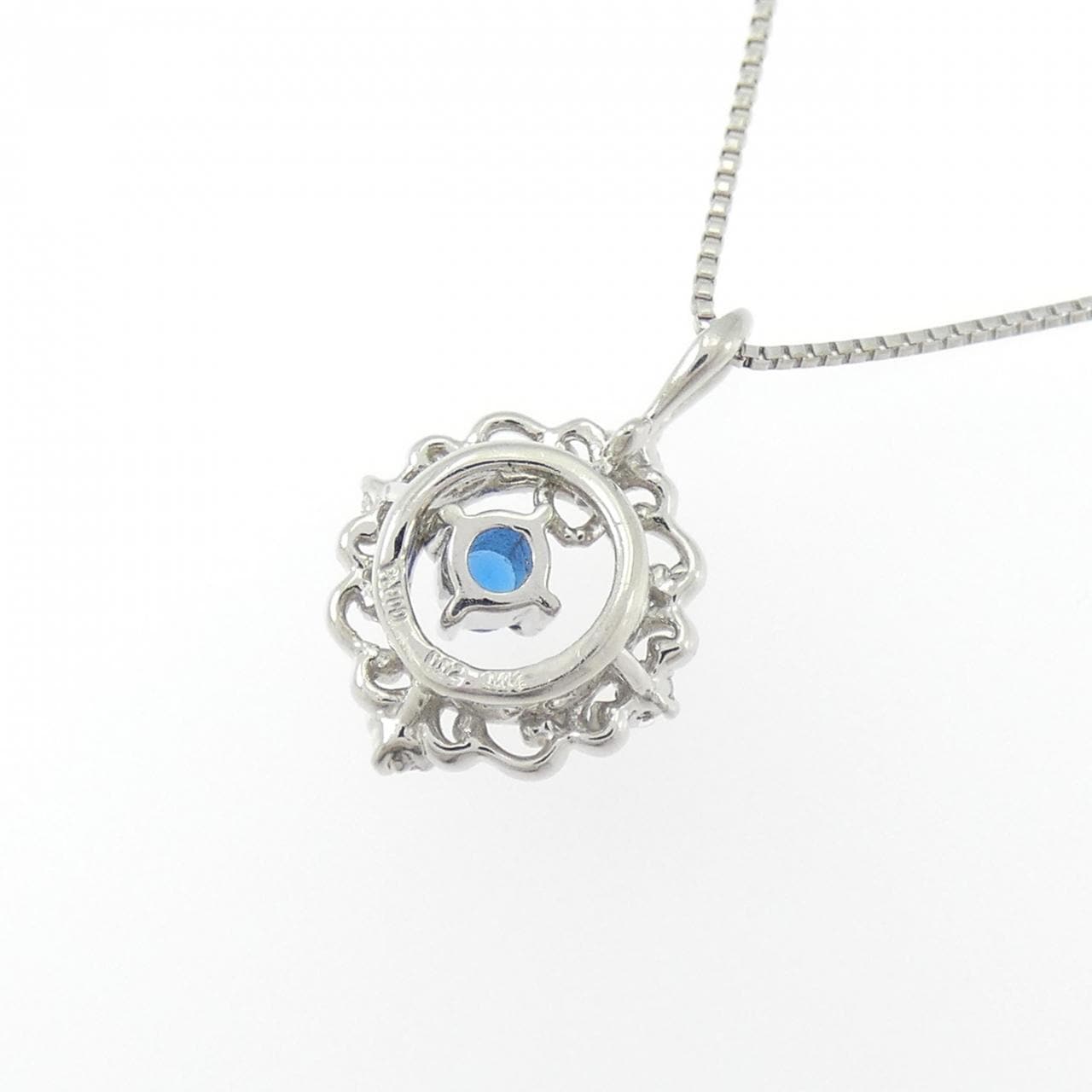 PT900/PT850 Apatite Necklace 0.04CT