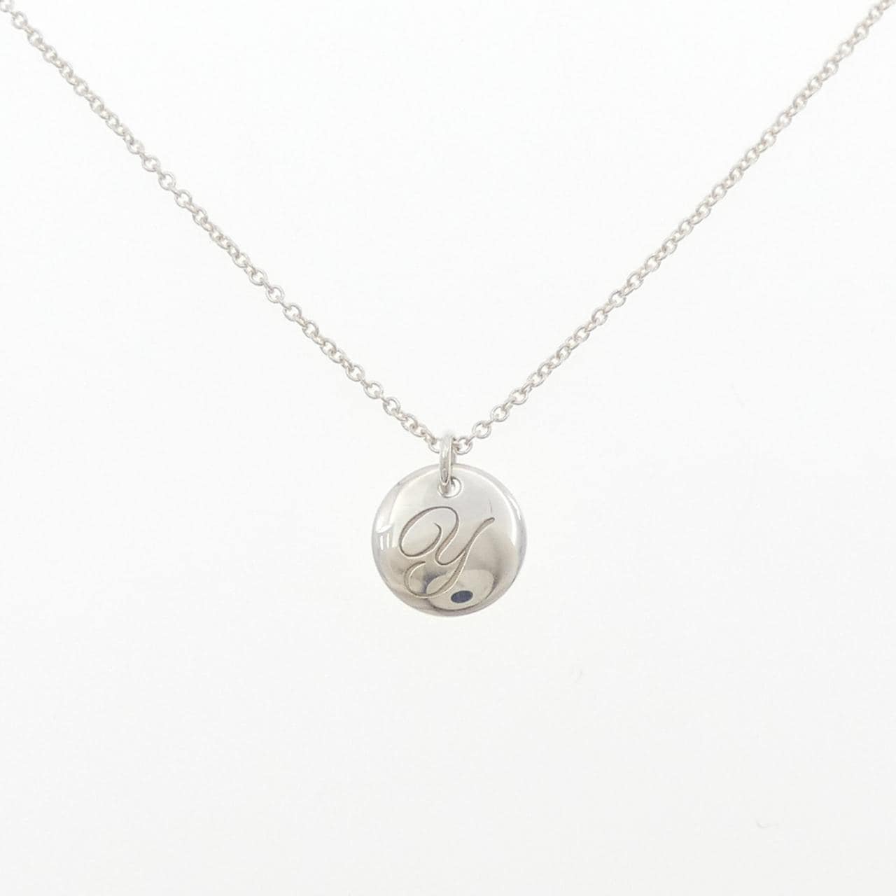 ティファニー ノーツ レター ネックレス