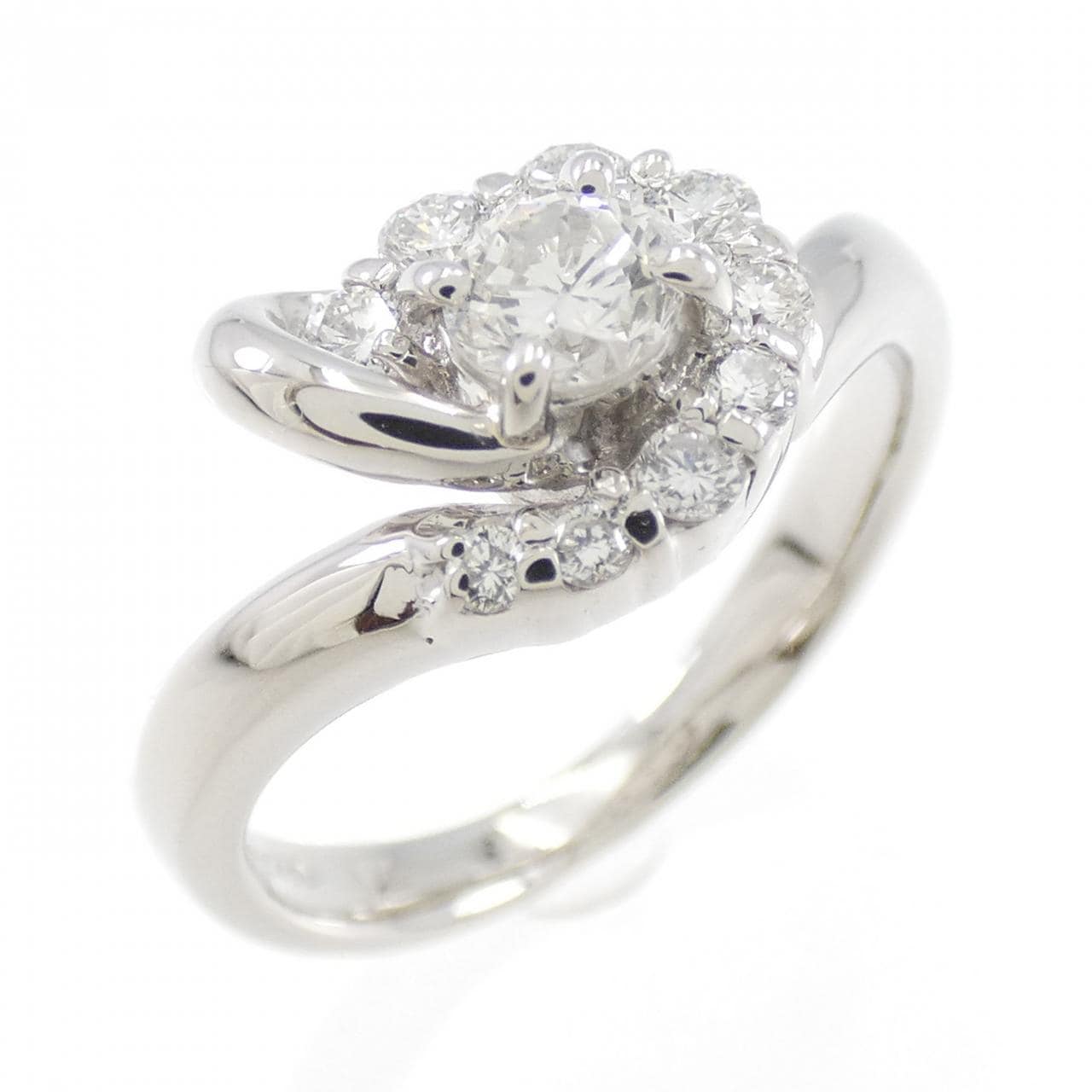 PT900 ダイヤモンド リング 0.256CT