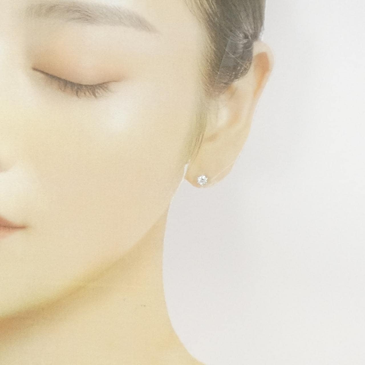 【リメイク】PT900/ST ダイヤモンド ピアス 0.237CT 0.240CT D IF 3EXT-EXT