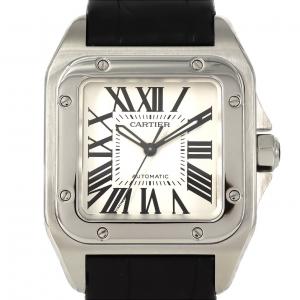 カルティエ サントス100 MM W20106X8 SS 自動巻