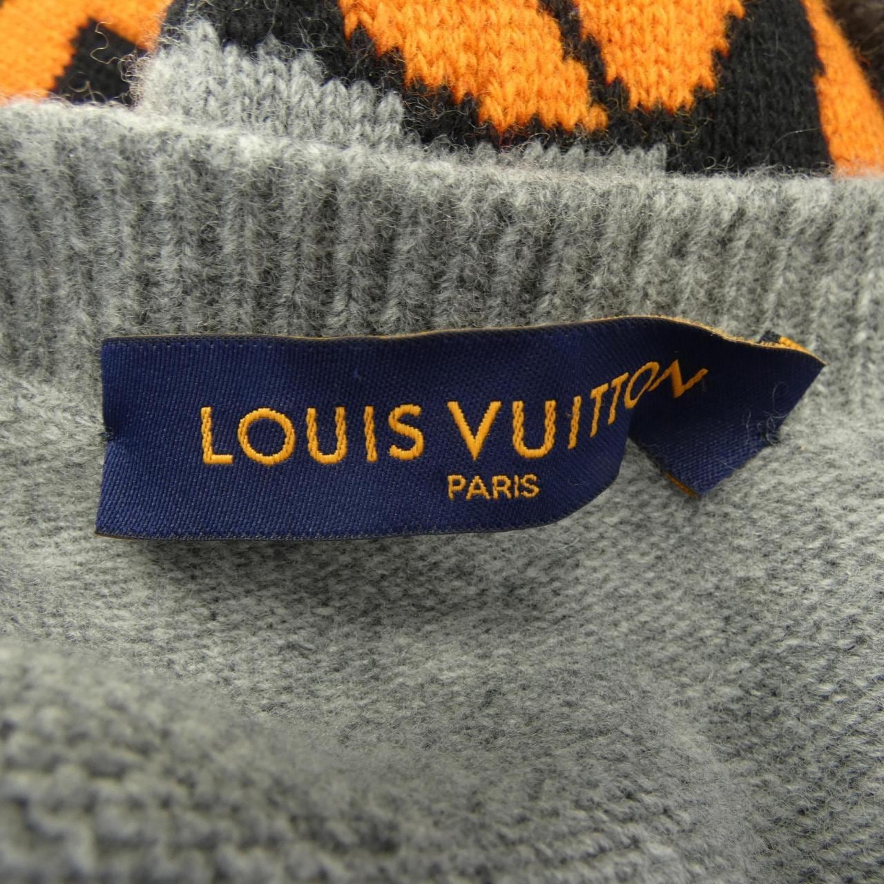 ルイヴィトン LOUIS VUITTON タイガーインタルシアプルオーバー HMN77WH56 ニット