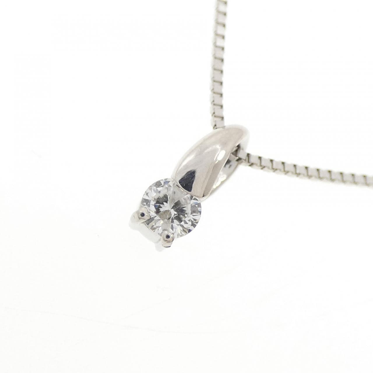 PT900/PT850 ダイヤモンド ネックレス 0.10CT