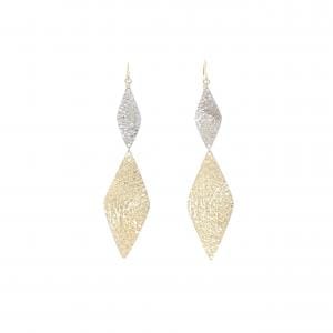 K18YG/K18WG ピアス