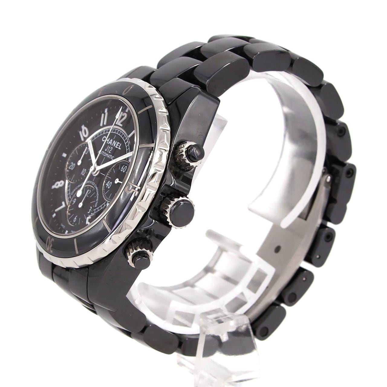 【ノーメンテナンス還元価格】シャネル J12クロノグラフ セラミック H0940 セラミック 自動巻