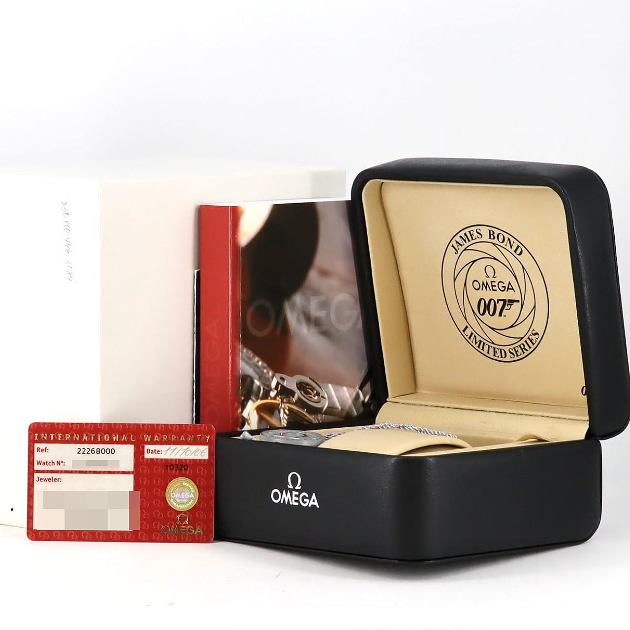 【ノーメンテナンス還元価格】オメガ シーマスタープロ 007 LIMITED 2226.80 SS 自動巻