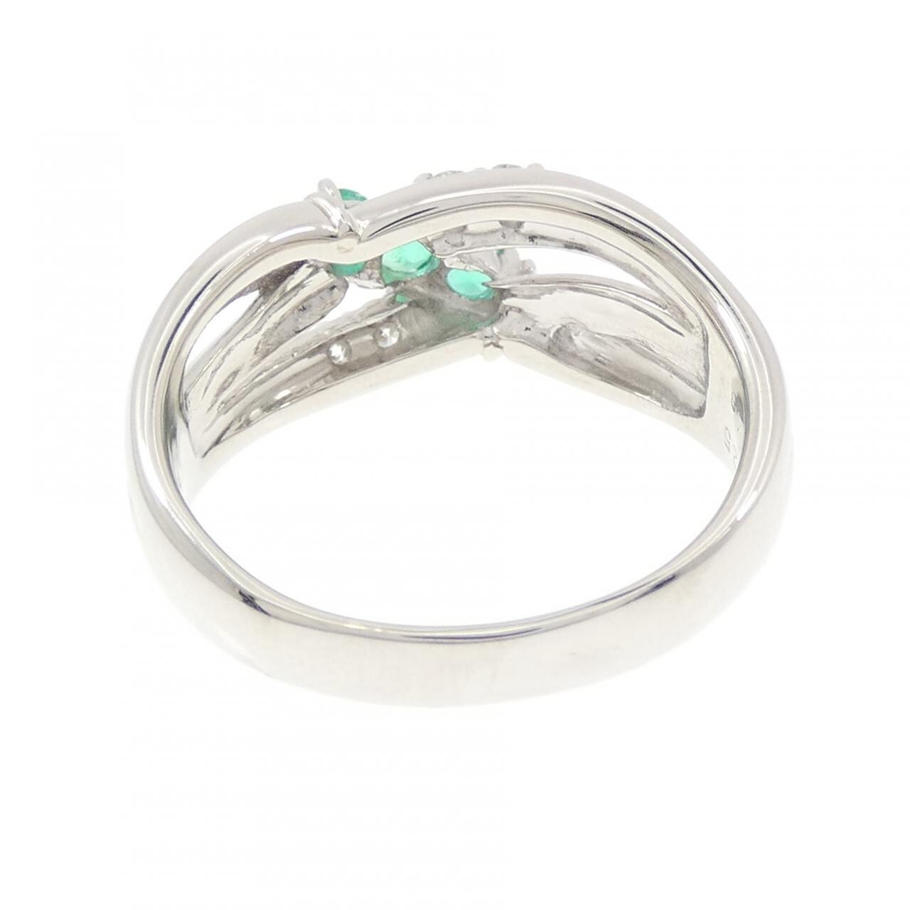 PT900 エメラルド リング 0.25CT