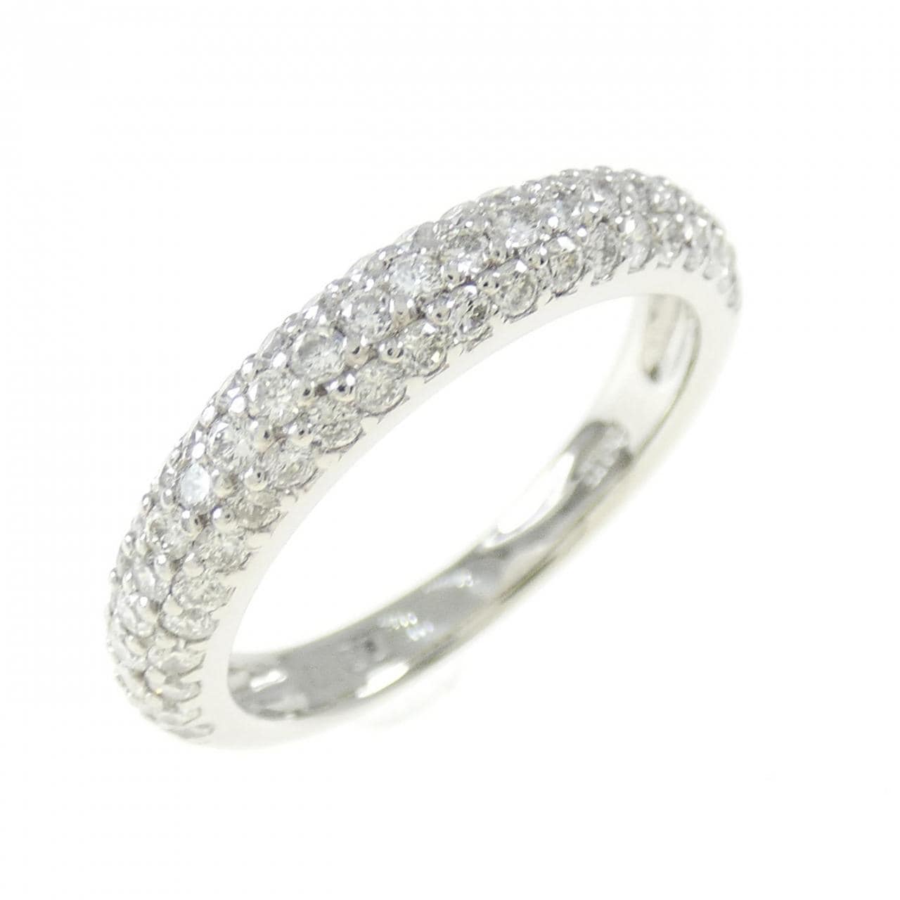 PT900 パヴェ ダイヤモンド リング 0.60CT