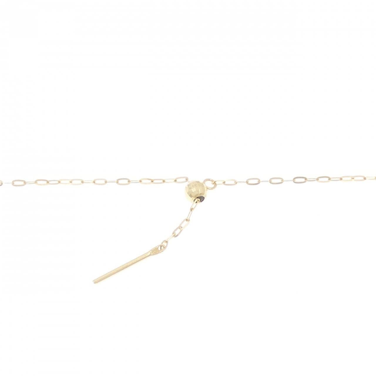 K18YG アコヤパール ネックレス 7.7mm