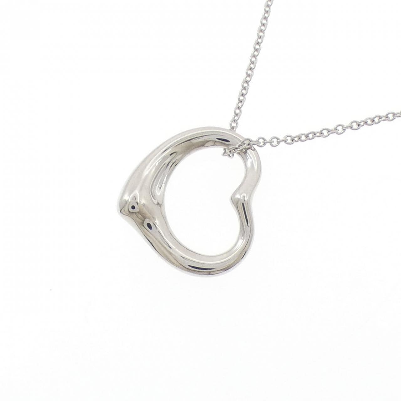 ティファニー オープンハート ネックレス