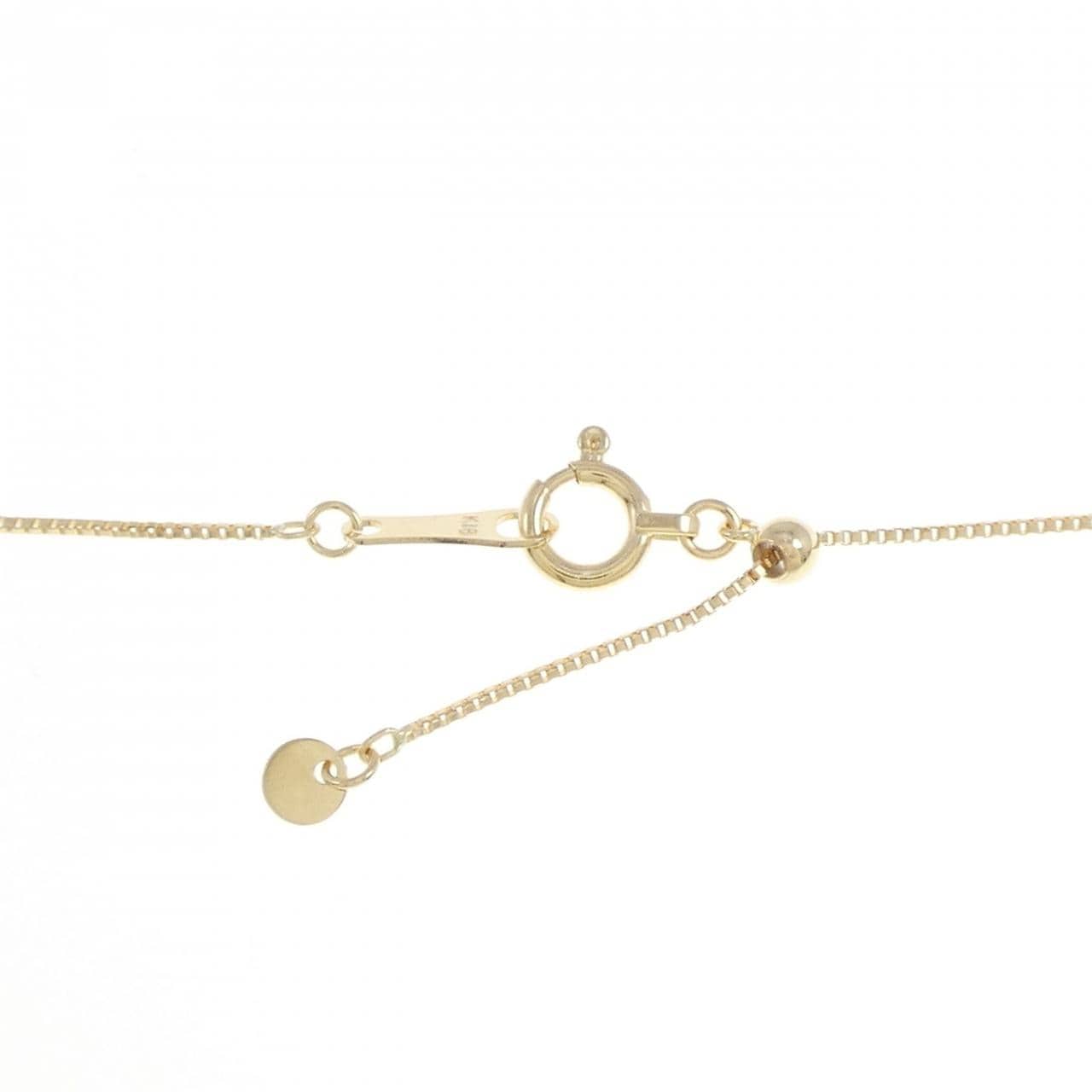 K18YG ソリティア ダイヤモンド ネックレス 0.321CT
