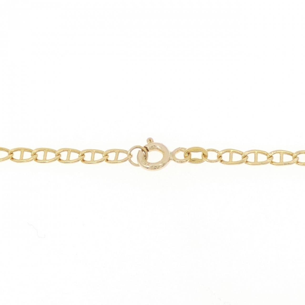 750YG necklace