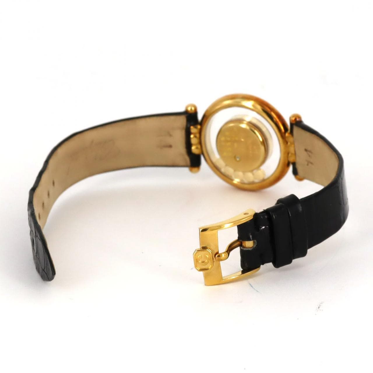 ショパール ハッピーダイヤモンド YG/2D･5P 205605-0001 YG クォーツ