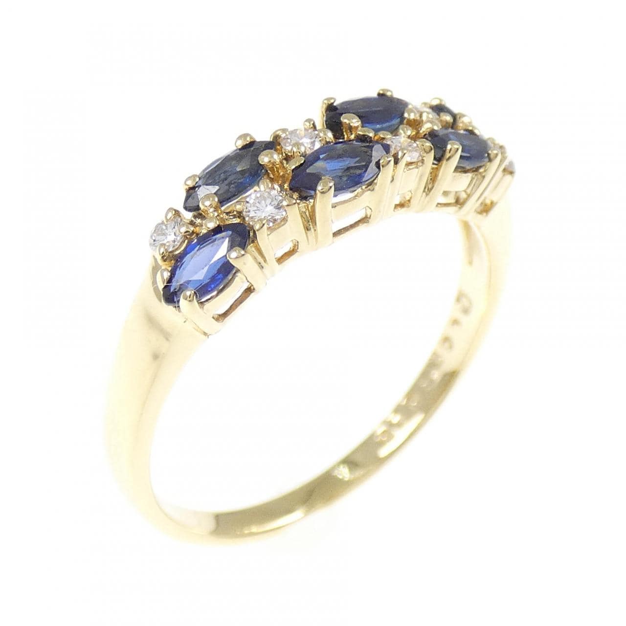 ミキモト サファイヤ リング 0.58CT