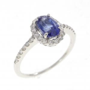 PT900 サファイヤ リング 1.11CT