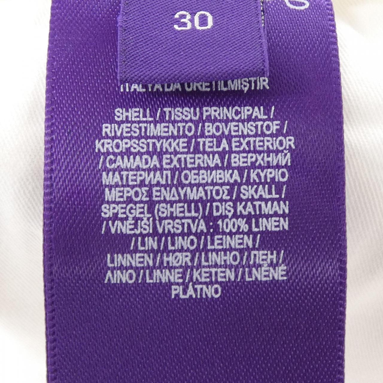 ラルフローレン RALPH LAUREN PURPLE　LABEL ショートパンツ