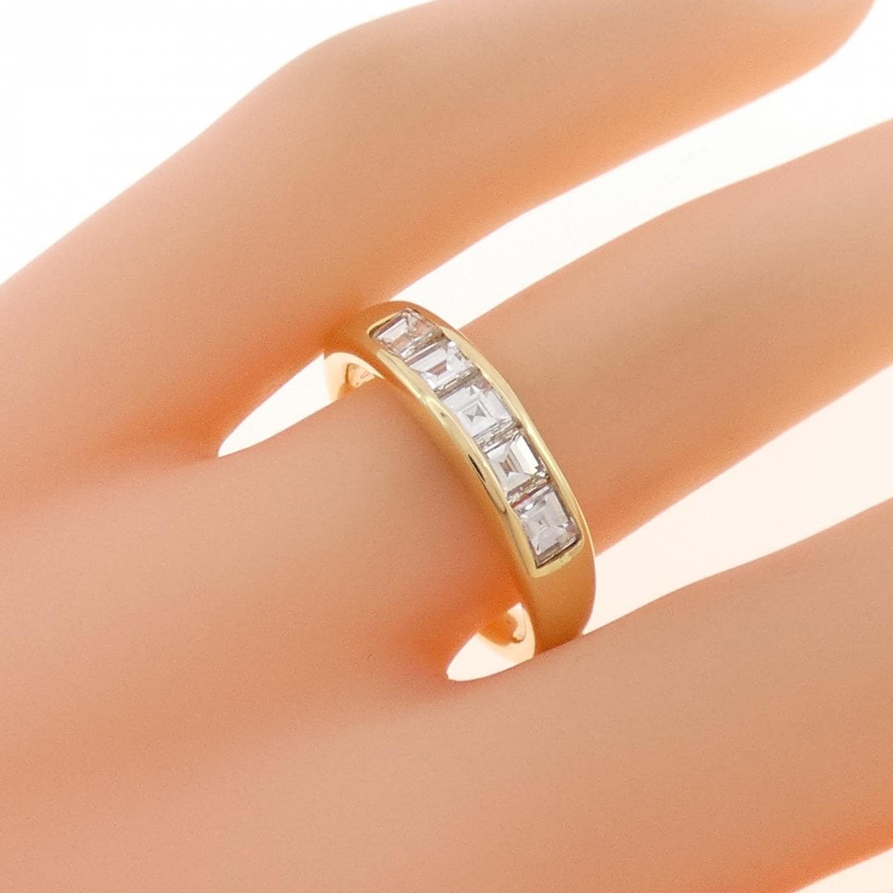 K18YG ダイヤモンド リング 0.94CT