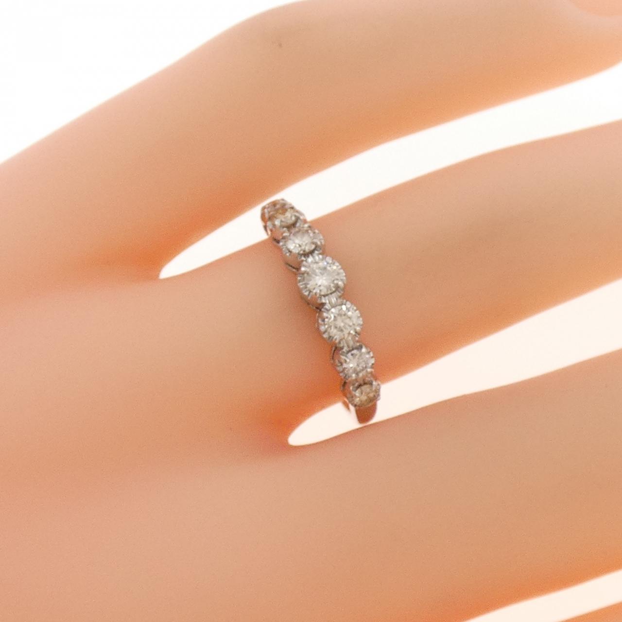 PT950 ダイヤモンド リング 0.35CT