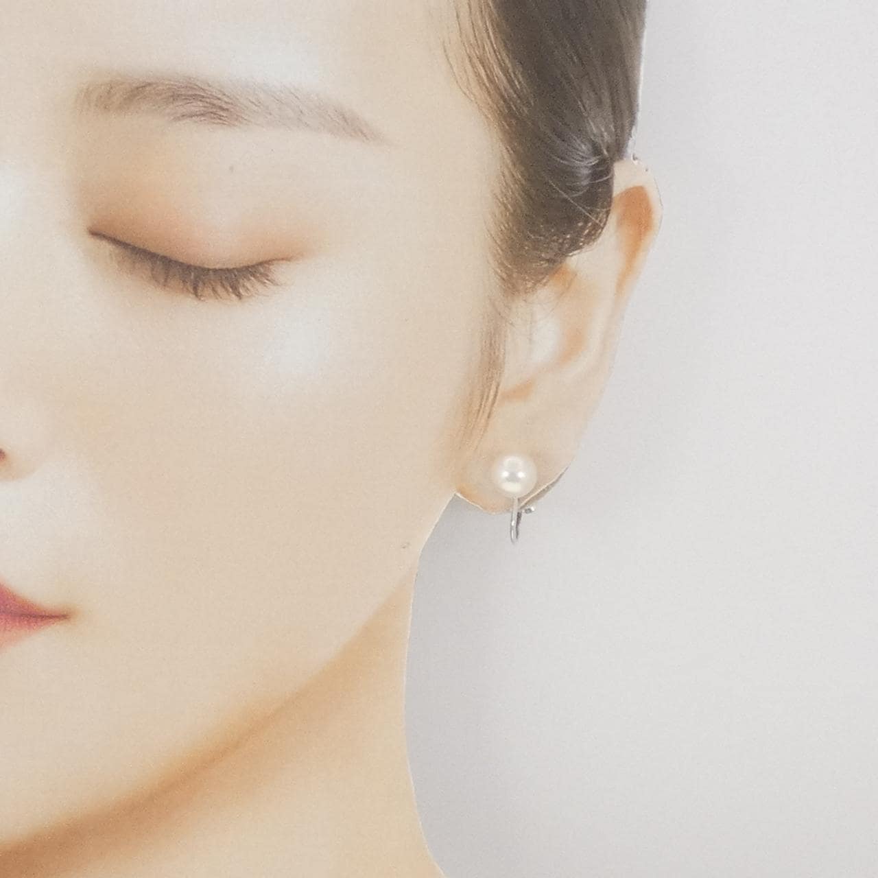 ミキモト アコヤパール イヤリング 8.5mm