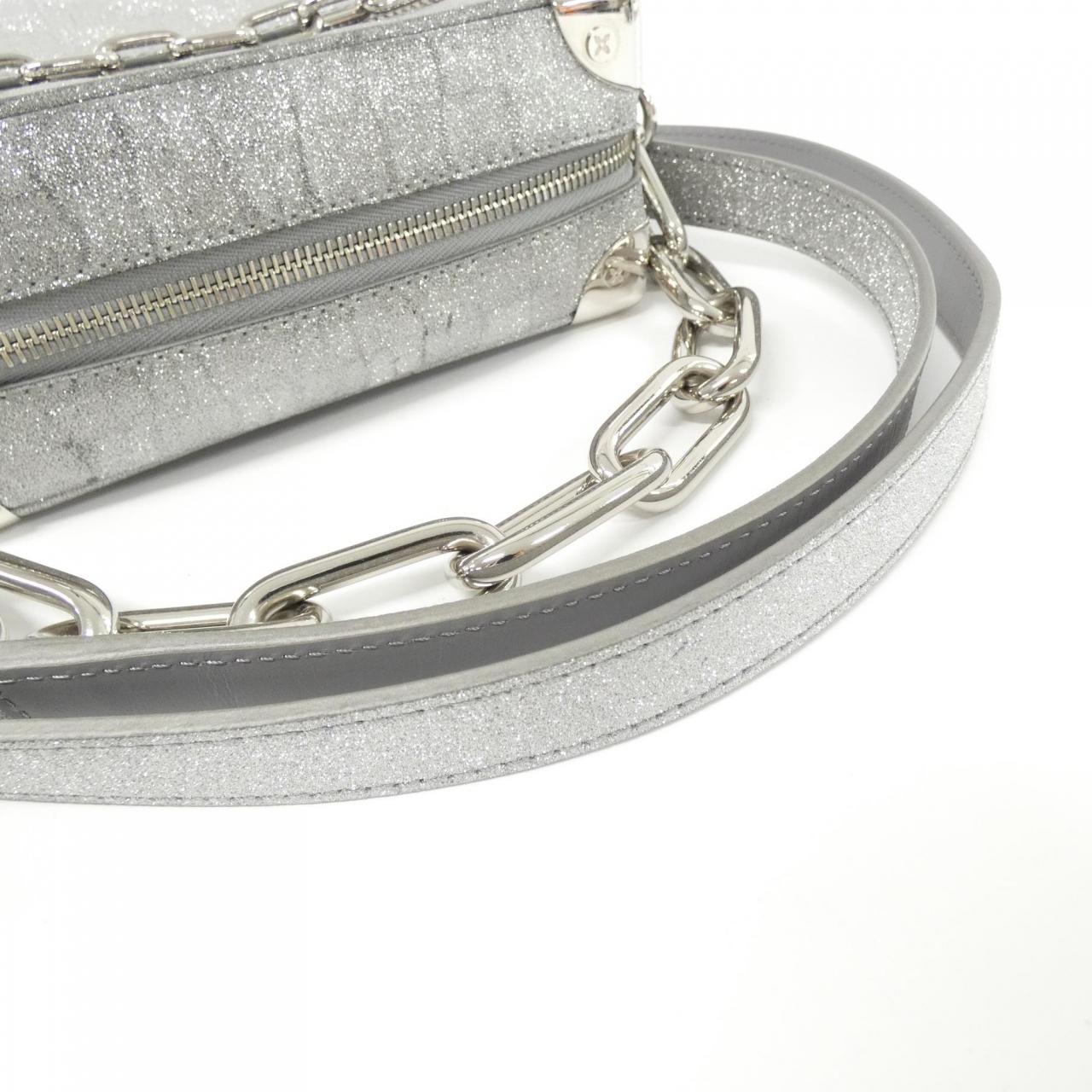 LOUIS VUITTON Damier Glitter 迷你 Soft Trunk M59726 單肩包