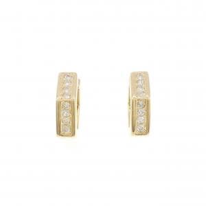 K18YG ダイヤモンド ピアス 0.16CT