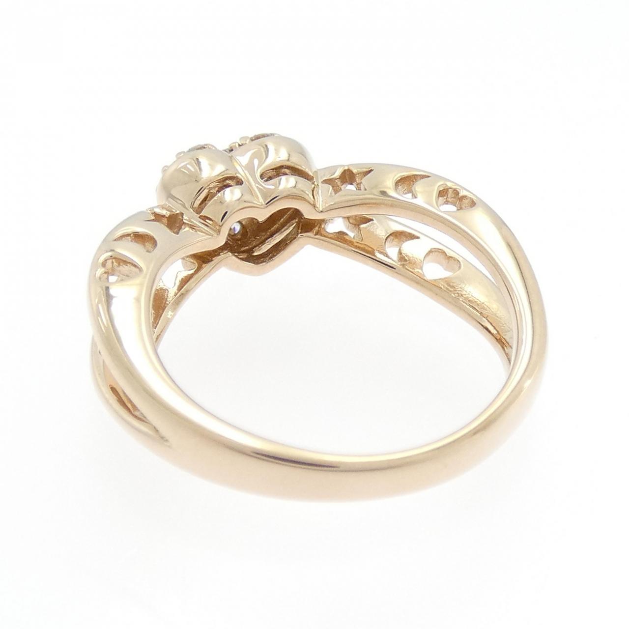 ポンテヴェキオ ハート リング 0.21CT