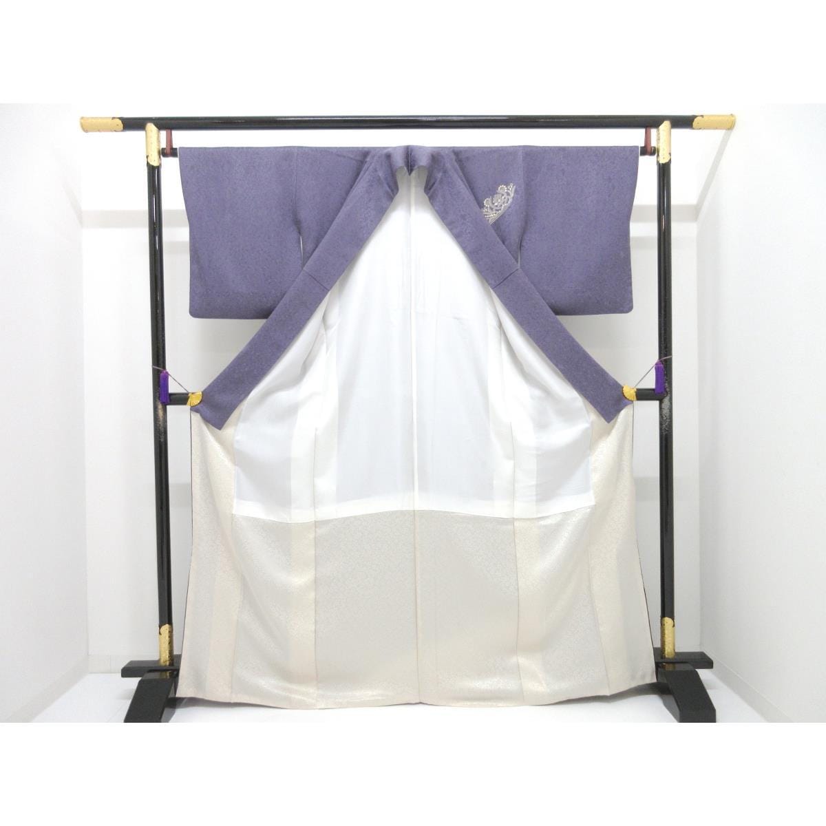 訪問着　金彩加工ボカシ染