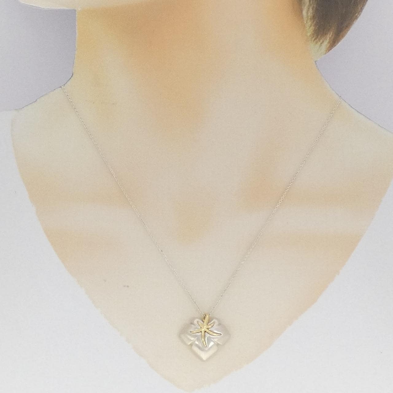 [vintage] TIFFANY 925/750YG 项链