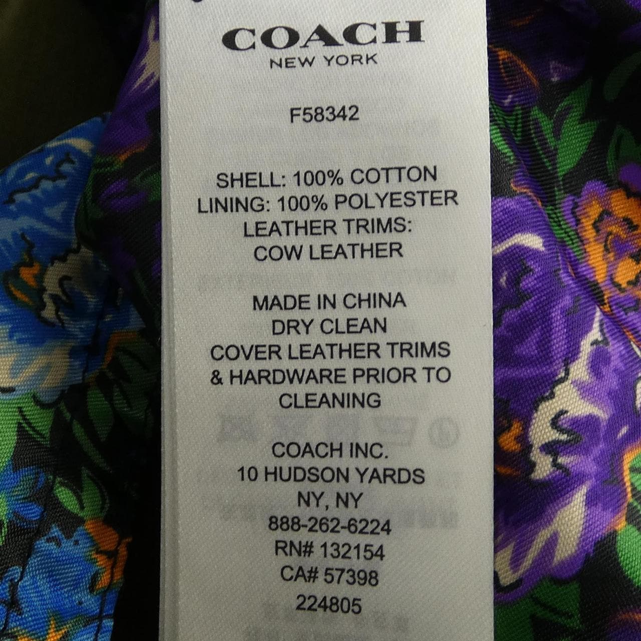 コーチ COACH F58342 ジャケット