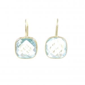 750YG ブルートパーズ ピアス