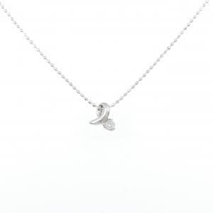 K18WG ダイヤモンド ネックレス 0.05CT
