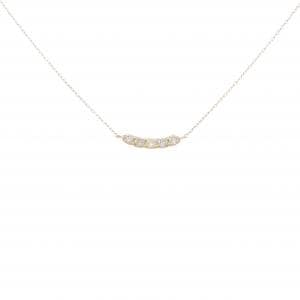 K18YG ダイヤモンド ネックレス 0.20CT