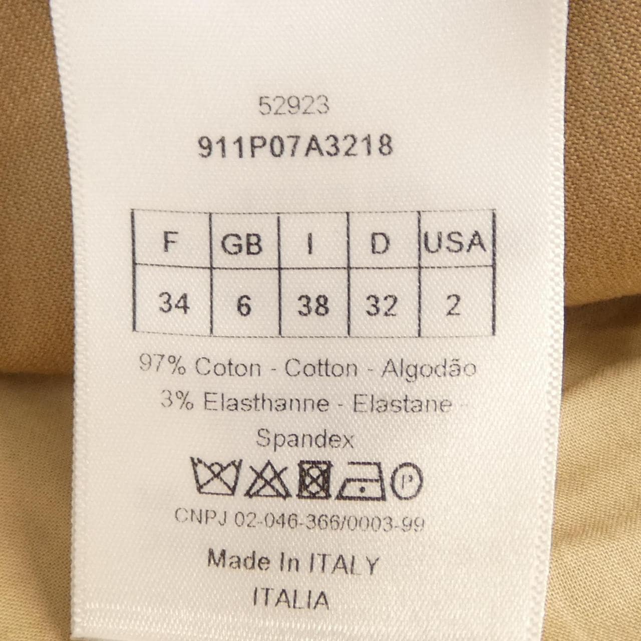 クリスチャンディオール CHRISTIAN DIOR 911P07A3218 パンツ