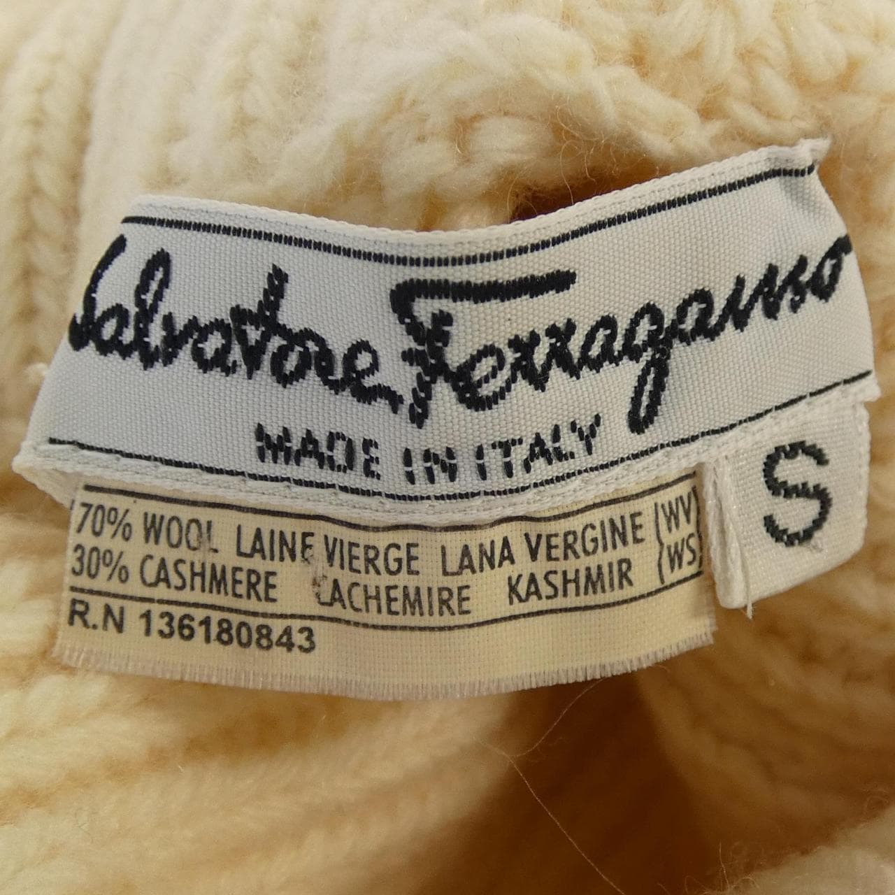 【ヴィンテージ】サルヴァトーレフェラガモ SALVATORE FERRAGAMO ニット