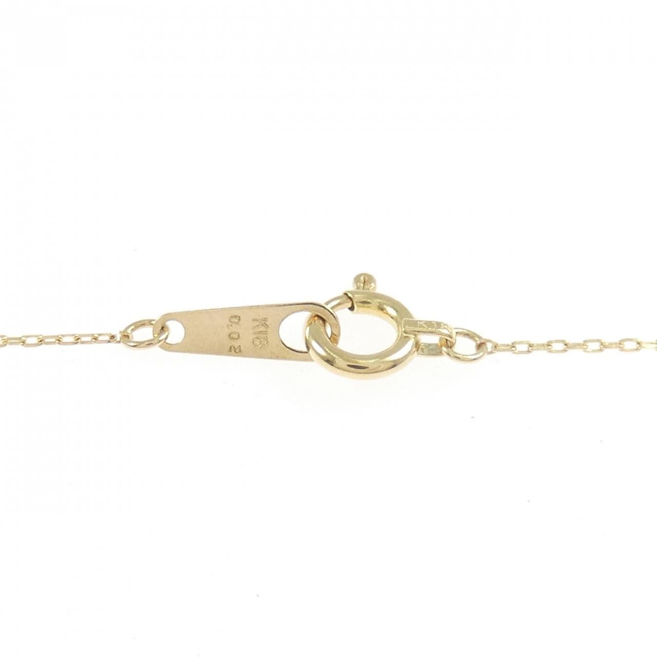 K18YG ダイヤモンド ネックレス 0.02CT