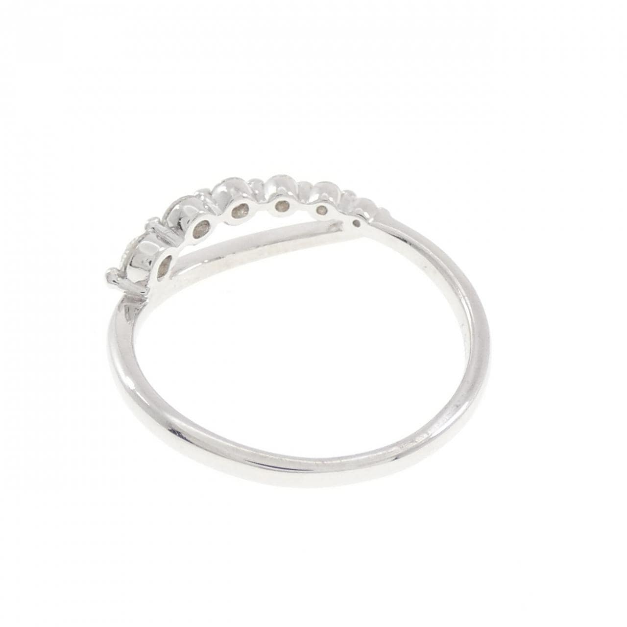 K18WG ダイヤモンド リング 0.30CT