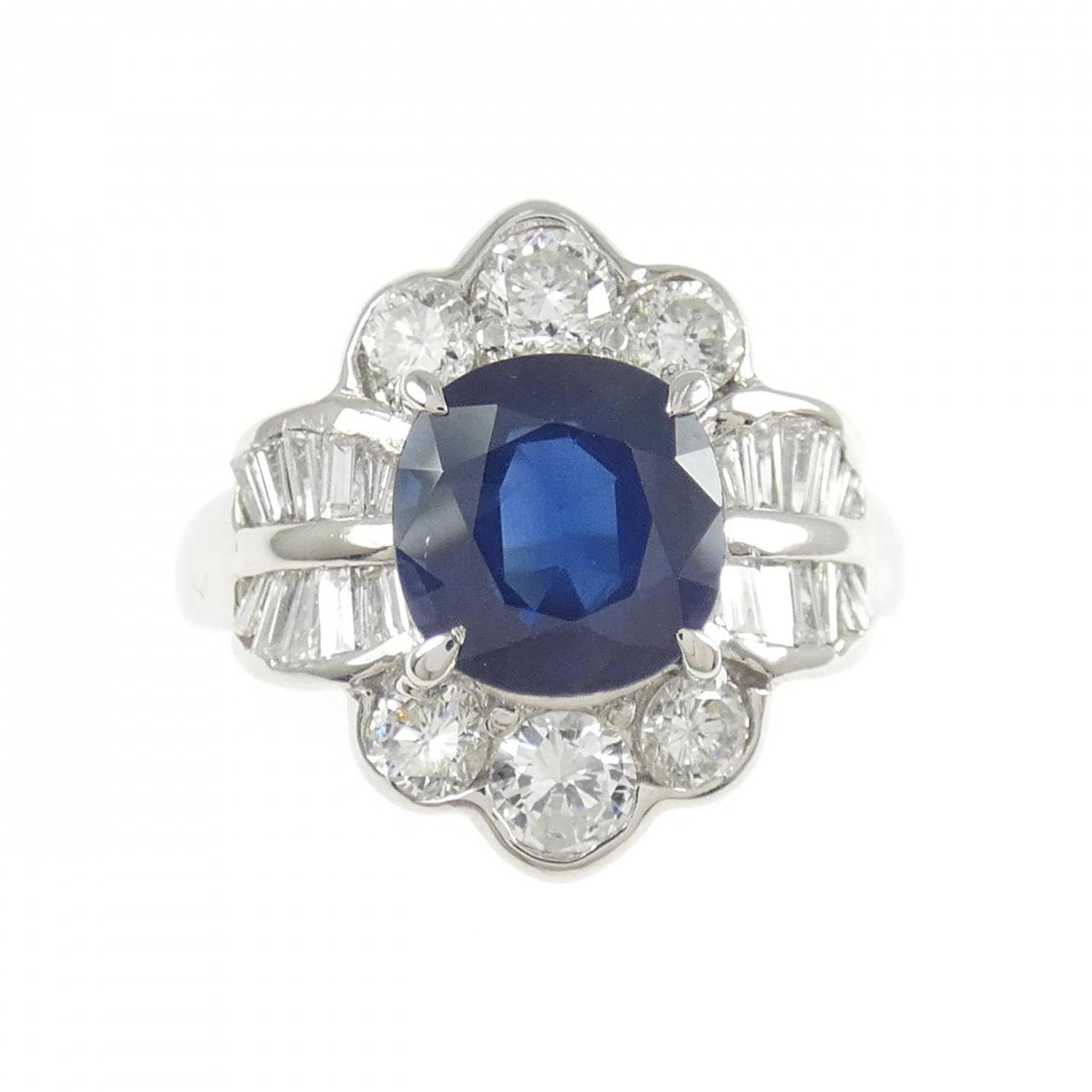 PT900 サファイヤ リング 2.19CT
