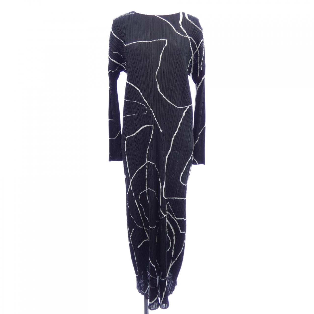 百褶百褶PLEATS PLEASE PAUSE PP53JH 695 7580086連衣裙