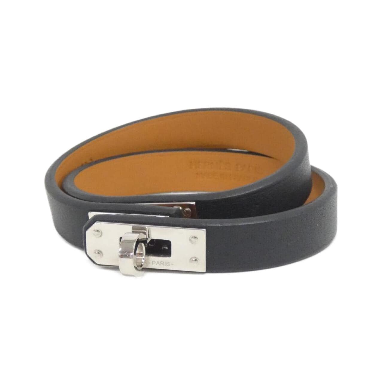 HERMES Mini Kelly Double Tour 081182CK Bracelet