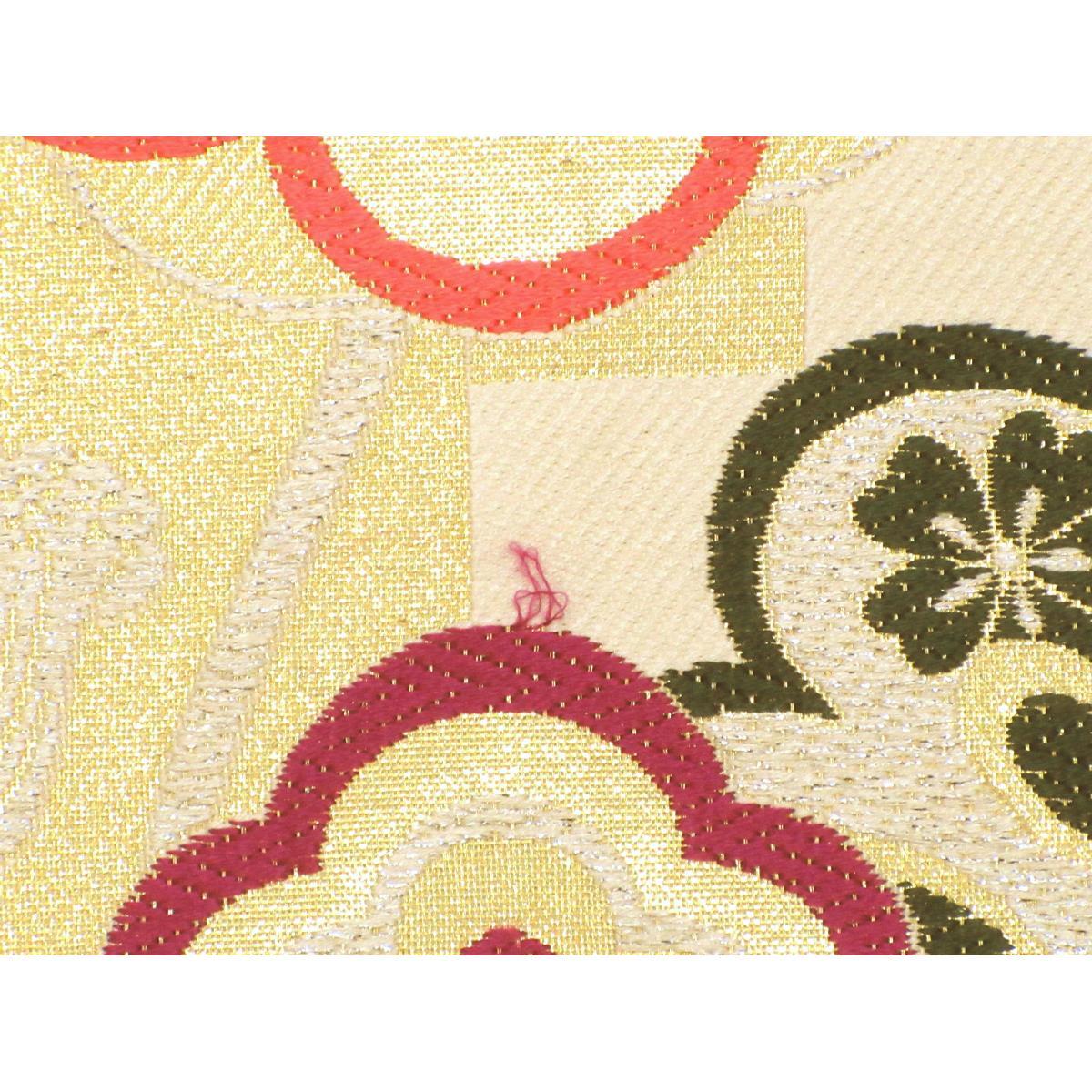 袋帯　芯なし仕立