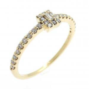 K18YG ダイヤモンド リング 0.16CT