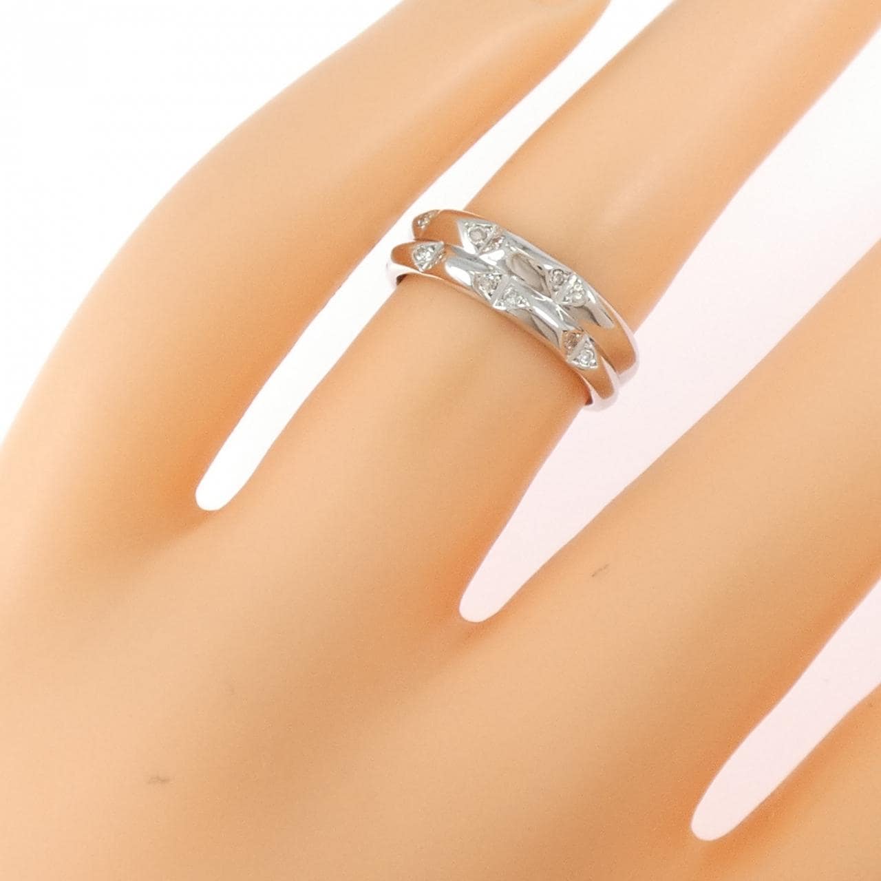 PT900 ダイヤモンド リング 0.07CT