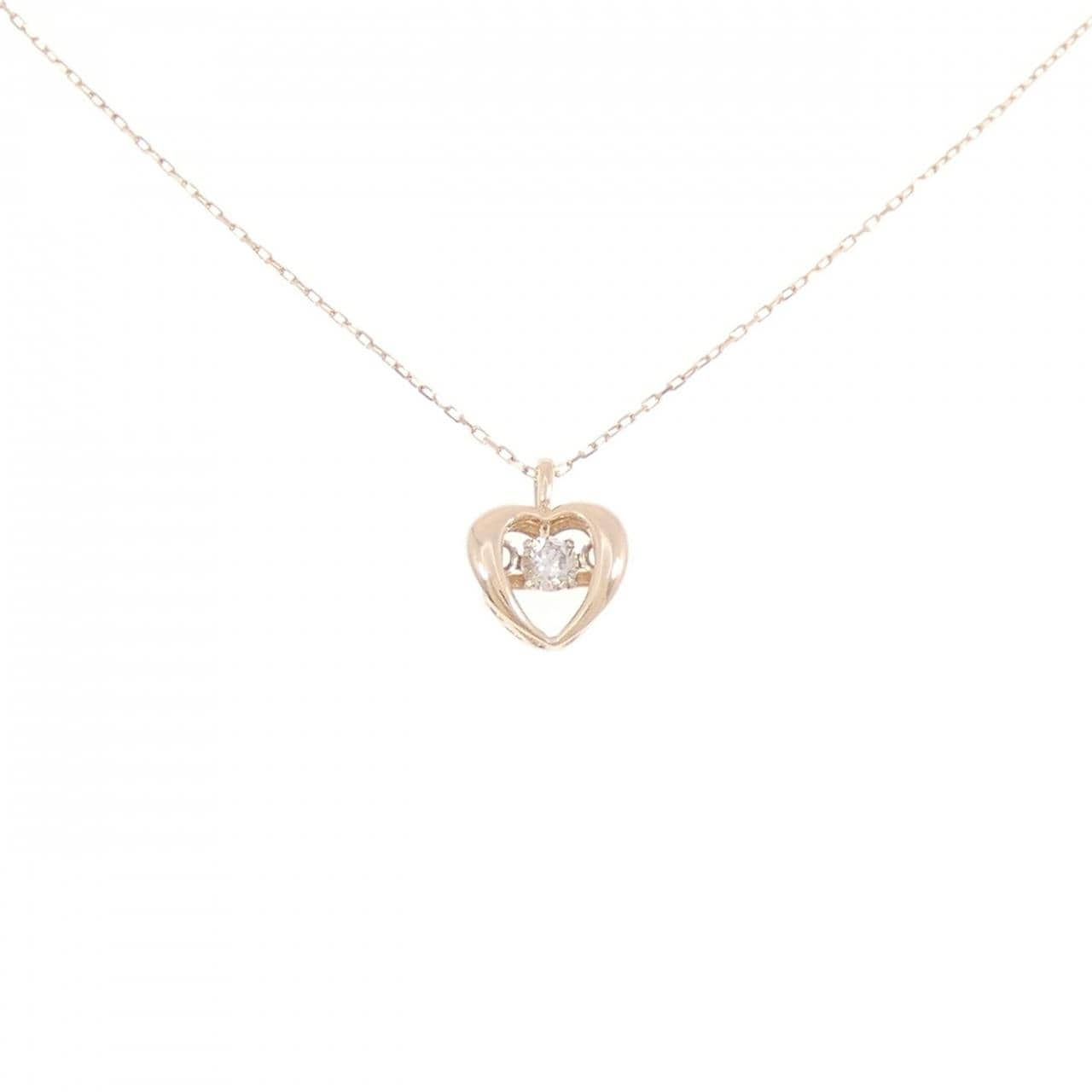 K10PG ダイヤモンド ネックレス 0.05CT