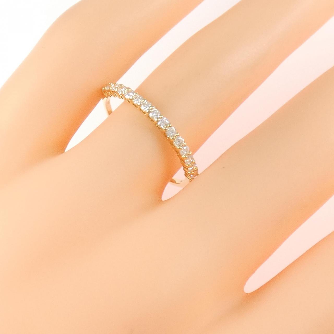 【リメイク】K18YG ダイヤモンド リング 0.30CT