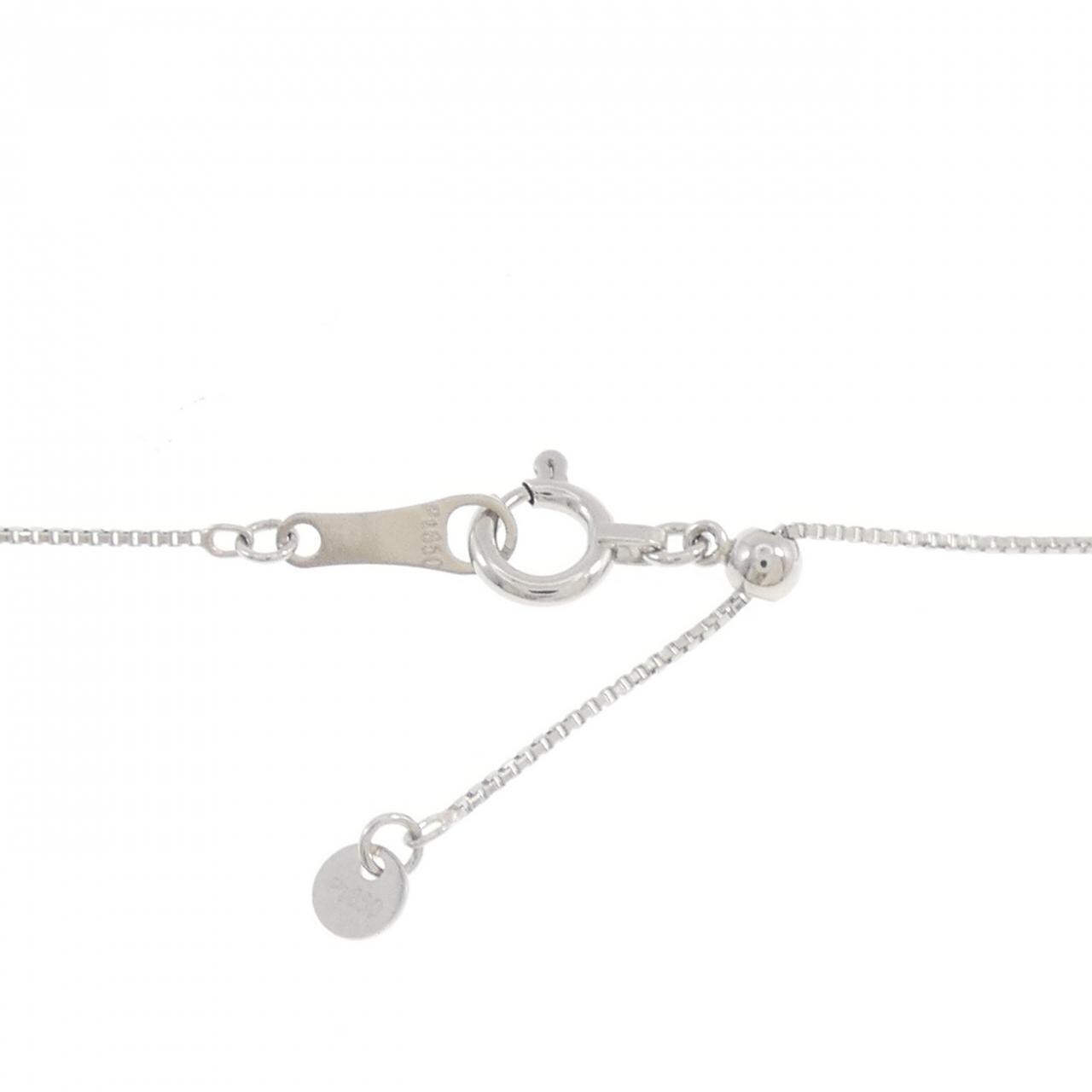 PT900/PT850 ダイヤモンド ネックレス 1.020CT D VVS2 3EXT H&C