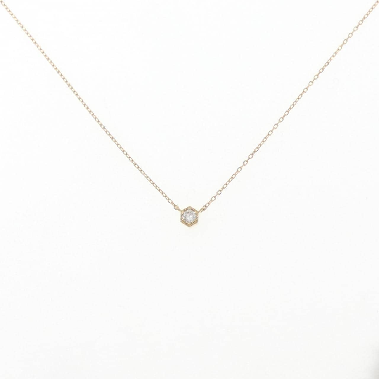 K18YG ダイヤモンド ネックレス