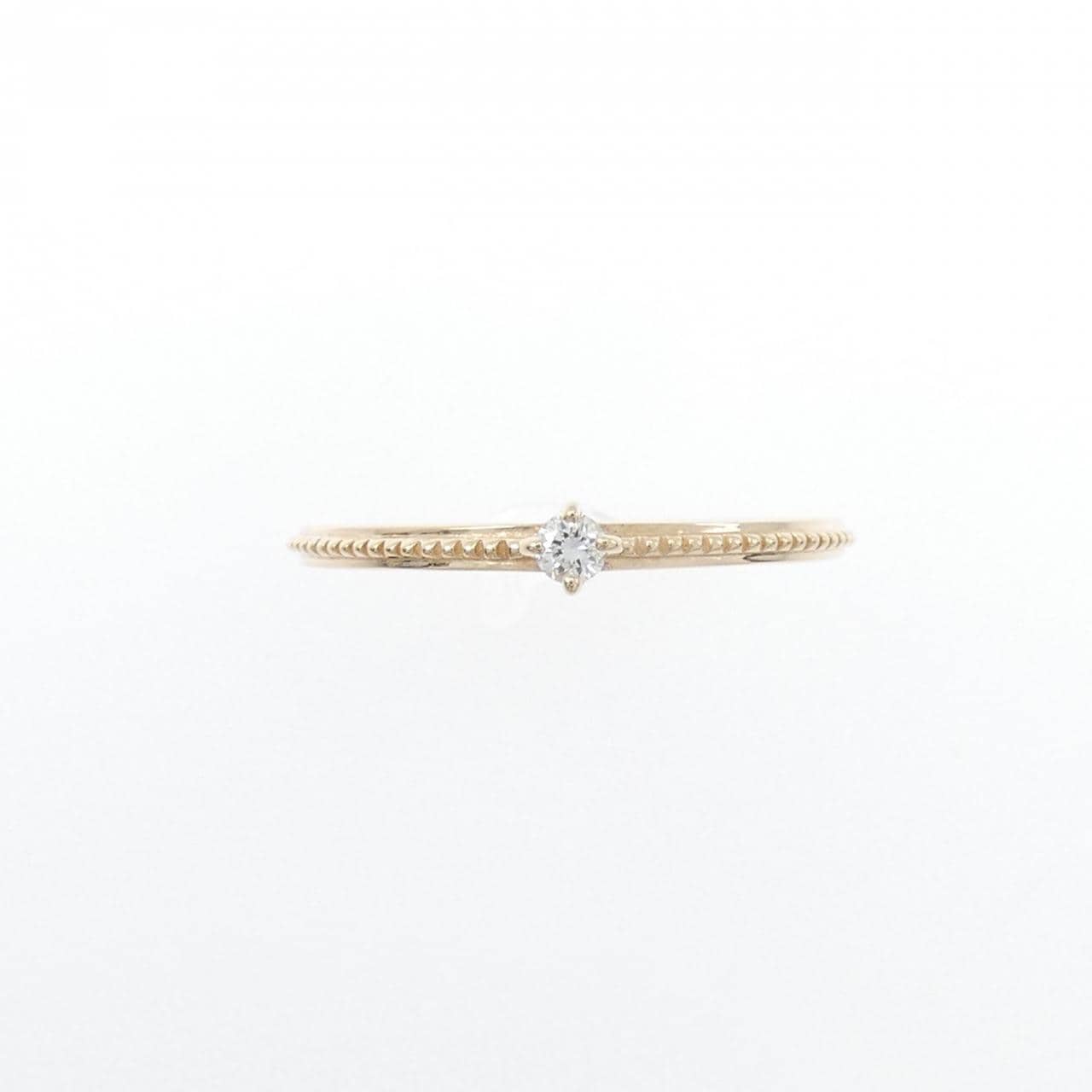 アガット ダイヤモンド リング 0.03CT