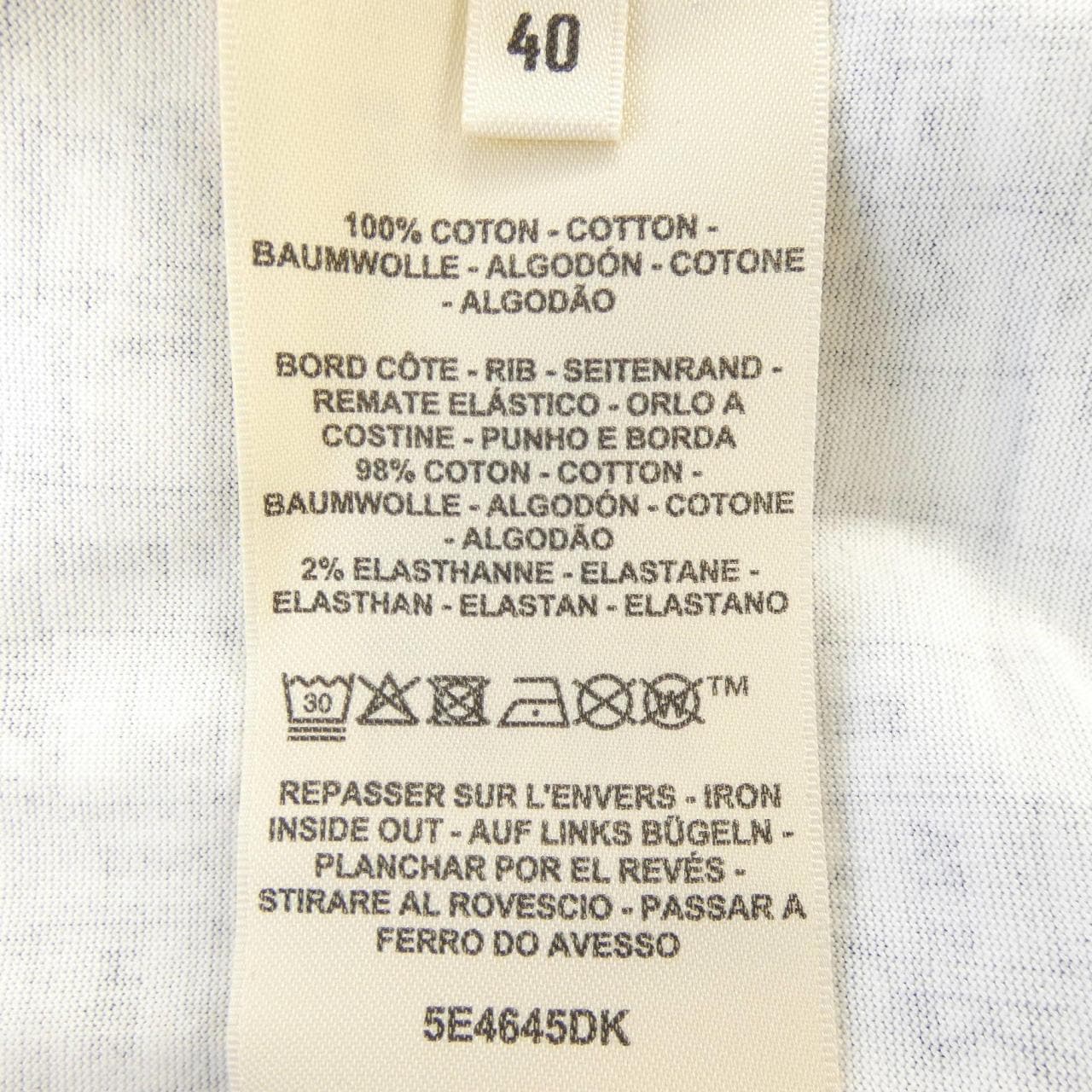 エルメス HERMES BOLDUC AU CARRE ボルデュックチェック 5E4645DK Tシャツ