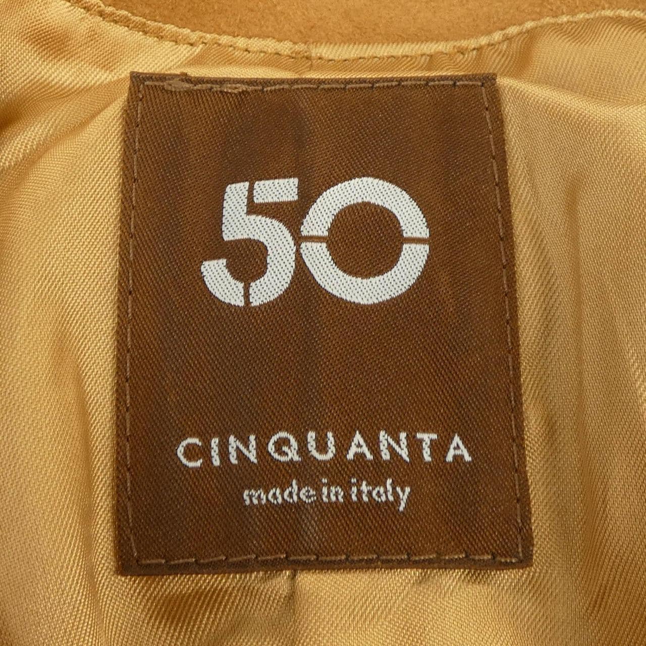 チンクアンタ Cinquanta レザージャケット
