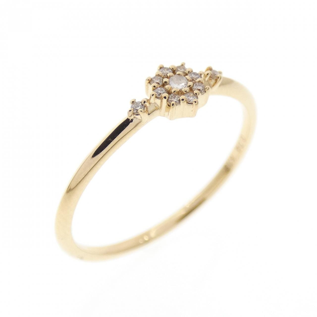 アガット ダイヤモンド リング 0.04CT